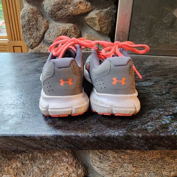 Under Armour Girls Rave Running Sneakers Size 5 - Picture 14 of 15